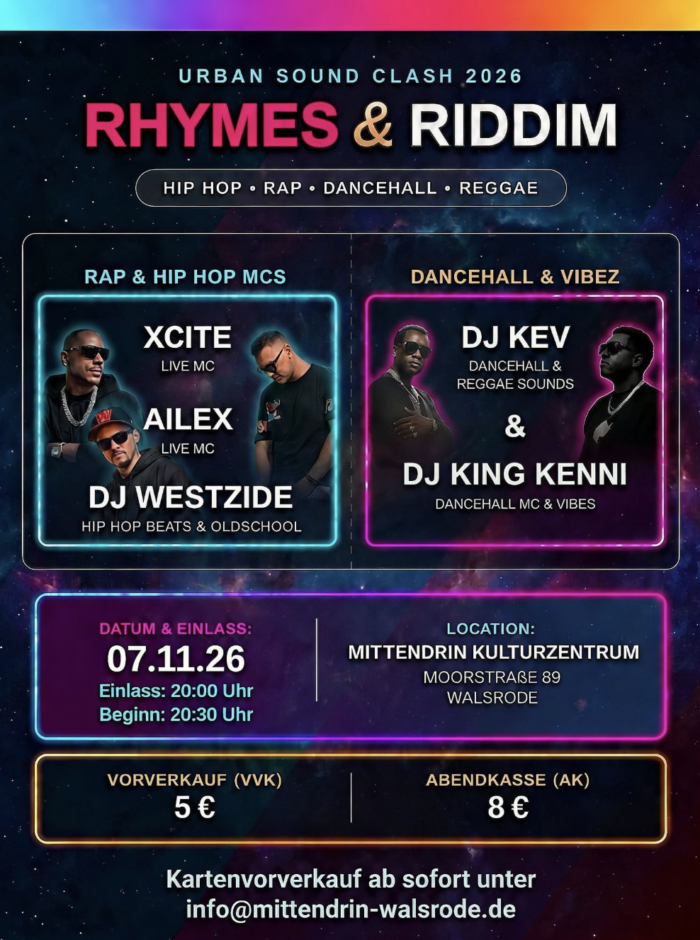 Urban Sound Clash 2026 – Zwischen Rhymes & Riddim